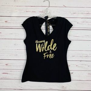 Ellie Wilde glitter tee shirt